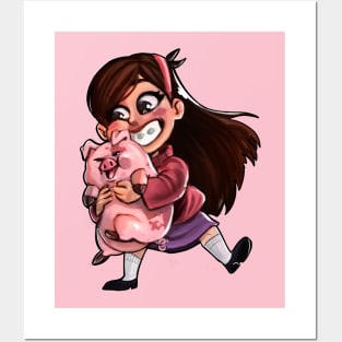 MABEL and WADDLES Posters and Art